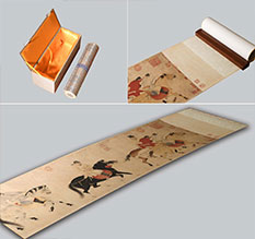 准格尔馆藏书画复制博物馆书画复制服务